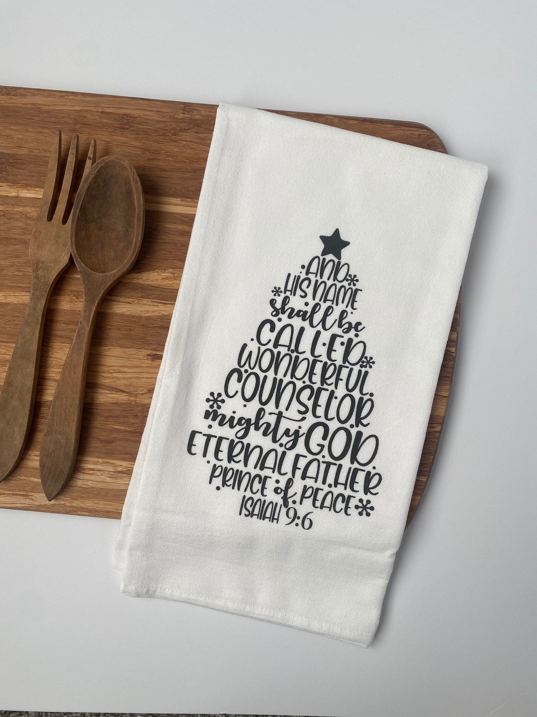 Christmas Tea Towel. Gift Ideas. Tea Towels. Flour Sack Tea Etsy
