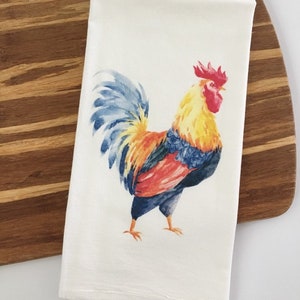 Flour Sack Towels. Farmhouse Decor. Tea Towels Flour Sack. Christmas Gifts. Kitchen Towels. Farm Fresh. Dish Towels. Rooster Decor. image 2