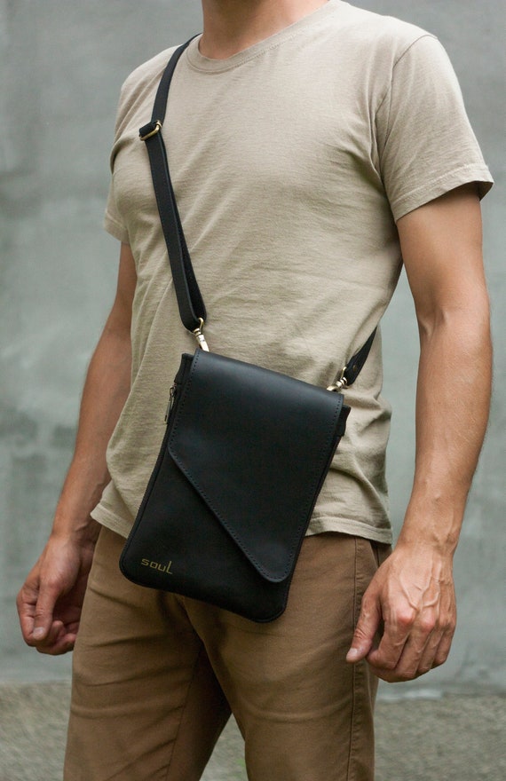 Small shoulder bag - Black - Men