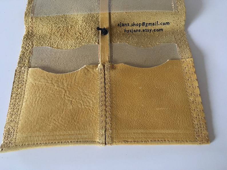 Residual leather car paper Pouch