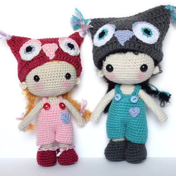 Häkelanleitung Amigurumi Puppe Luyu Häkelpuppe Crochetdoll PDF Amigurumipattern Häkeln