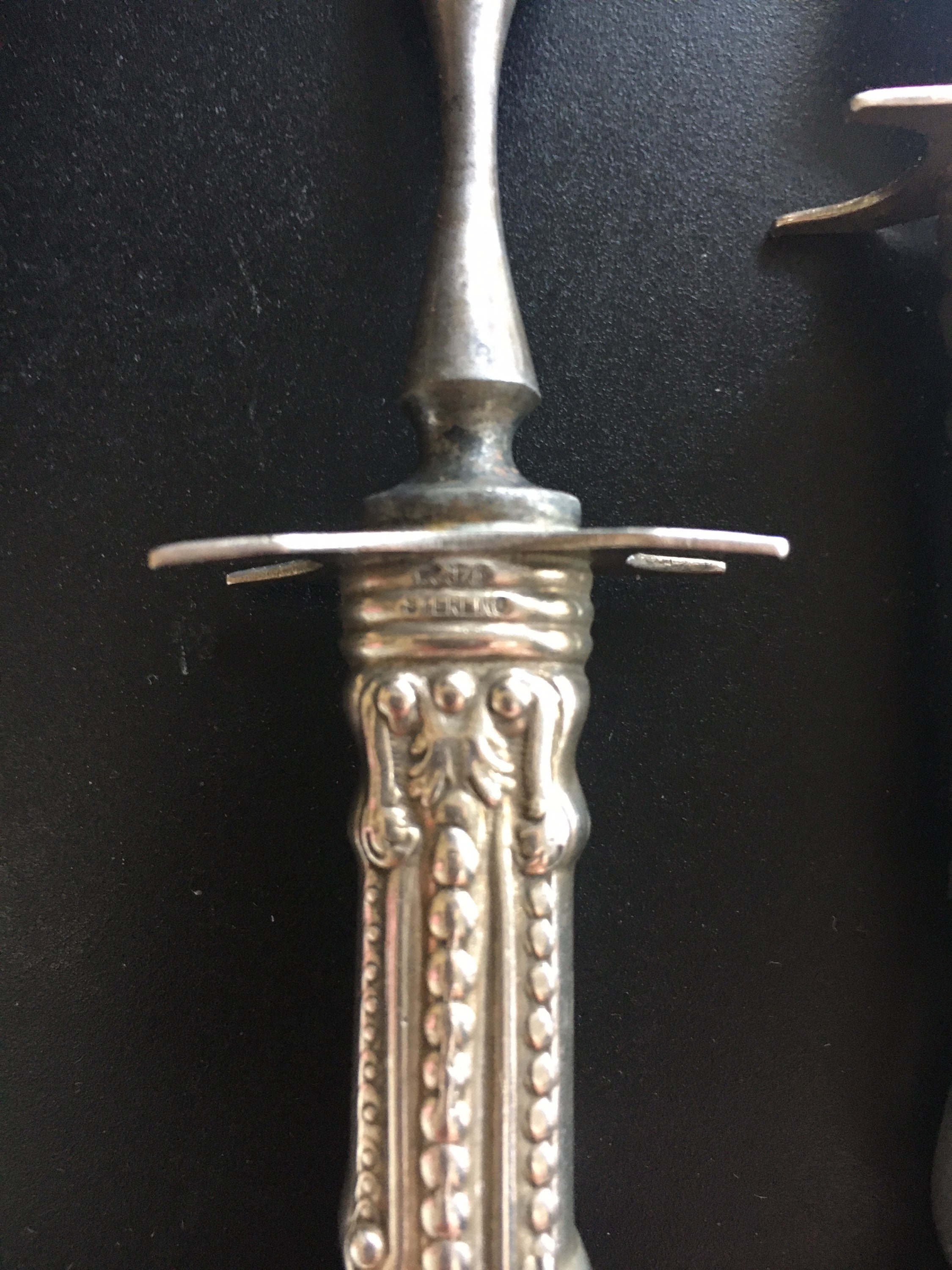 Large Antique Gorham Sterling Silver Paper Knife / Letter Opener, 1896 –  The Antique Boutique