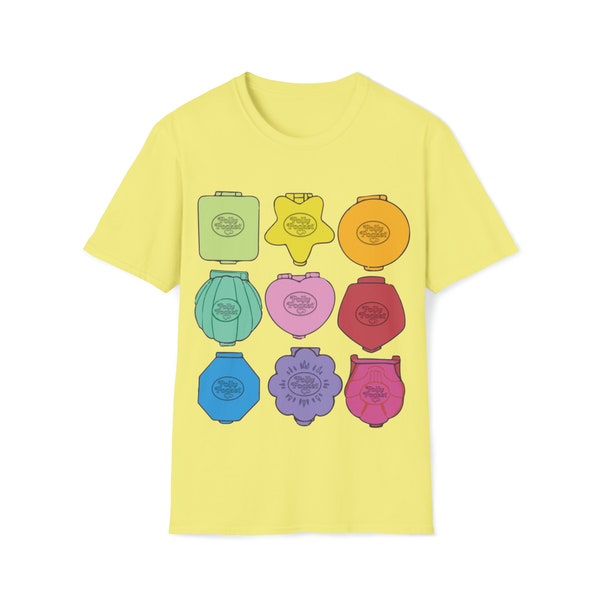 Polly Pocket Playsets Retro Style Unisex Softstyle T-Shirt