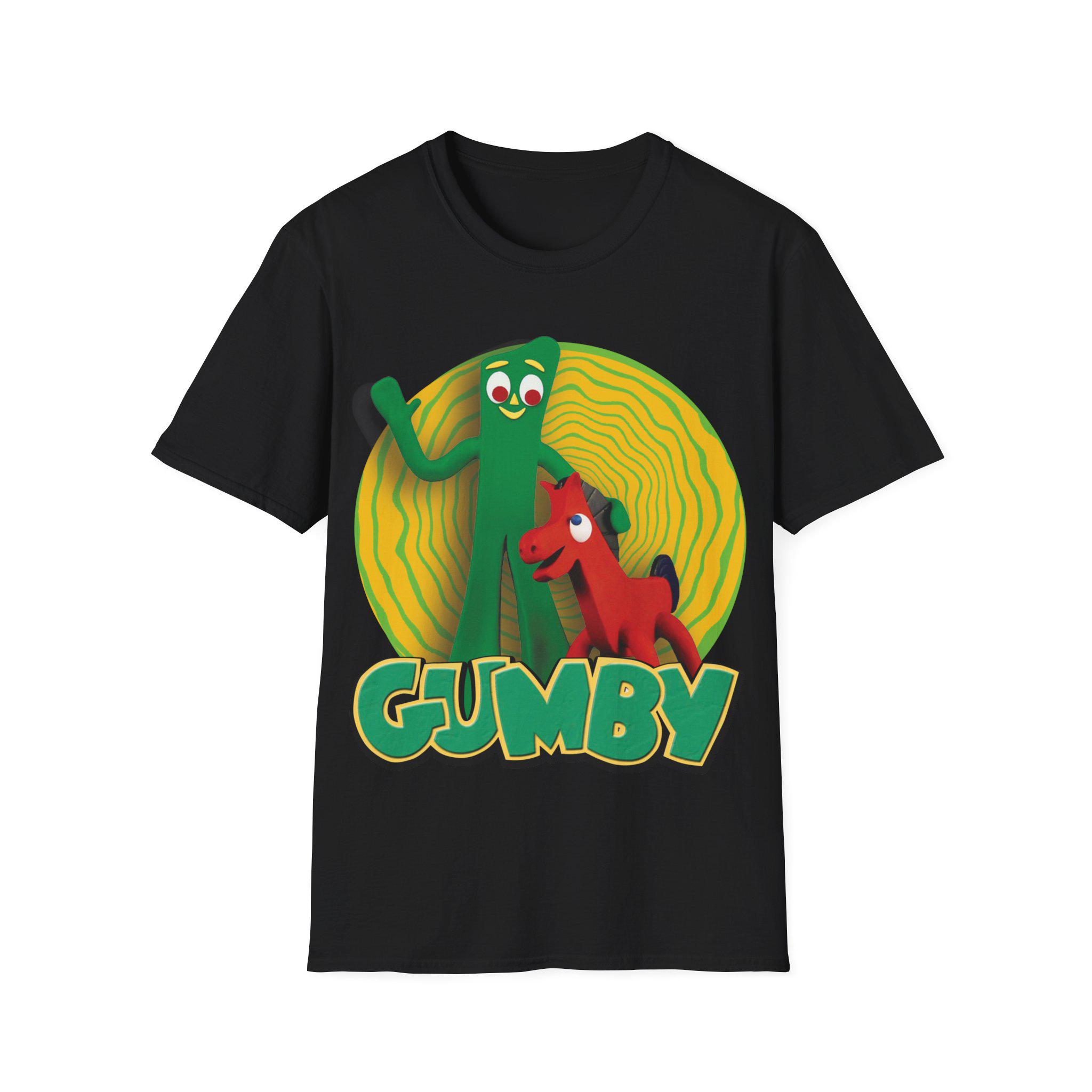 Gumby and Pokey Cartoon Shirt Retro Unisex Softstyle T-shirt - Etsy
