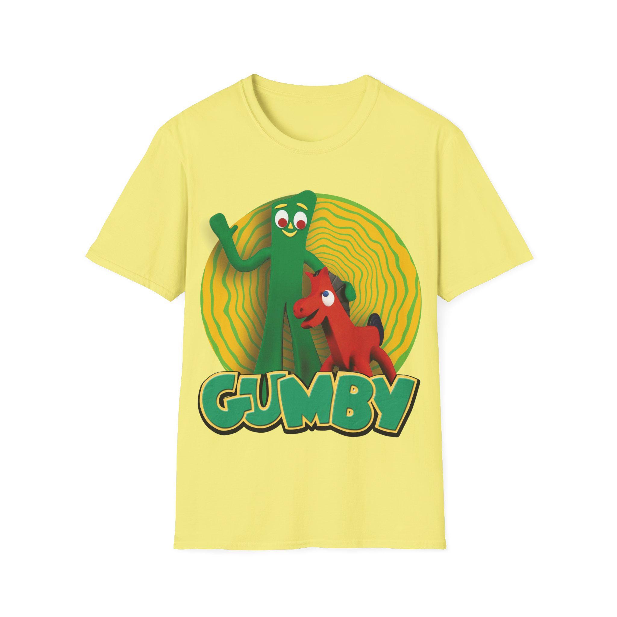 Gumby and Pokey Cartoon Shirt Retro Unisex Softstyle T-shirt - Etsy