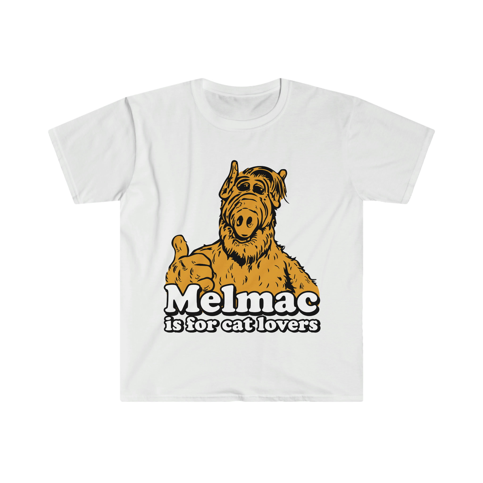 Alf Melmac is for Cat Lovers - Unisex Softstyle T-shirt, Alien Life ...