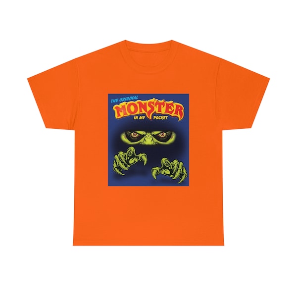 Unisex Heavy Cotton Tee - Monster in My Pocket