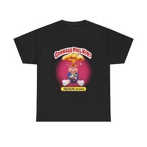 GPK Garbage Pail Kids Retro T-shirt,  Unisex Heavy Cotton Tee Garbage Pail Adam Parody Shirt