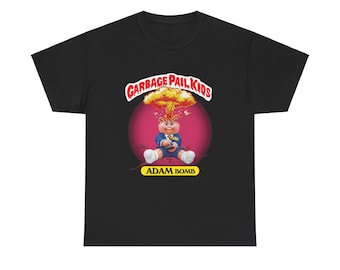 GPK Garbage Pail Kids Retro T-shirt,  Unisex Heavy Cotton Tee Garbage Pail Adam Parody Shirt