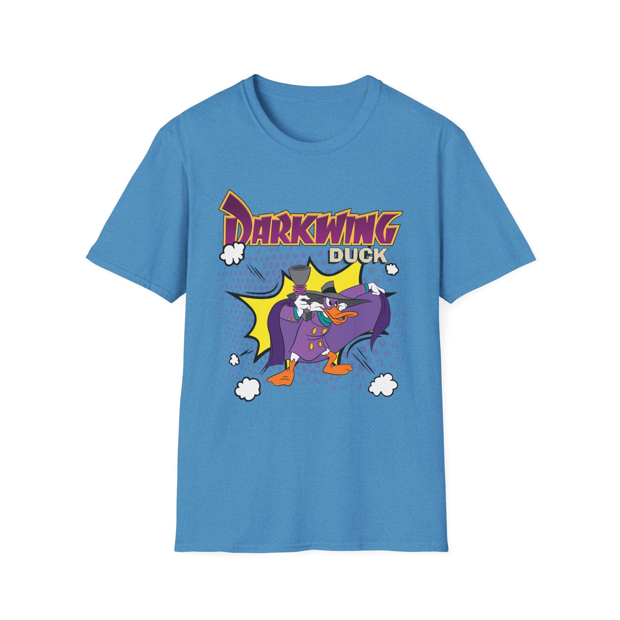 Retro Darkwing Duck Cartoon Style, Unisex Softstyle T-shirt - Etsy, image size:2048x2048