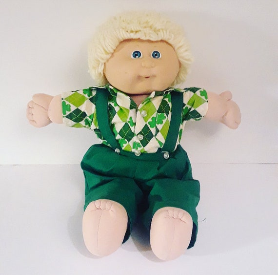 cabbage badge doll