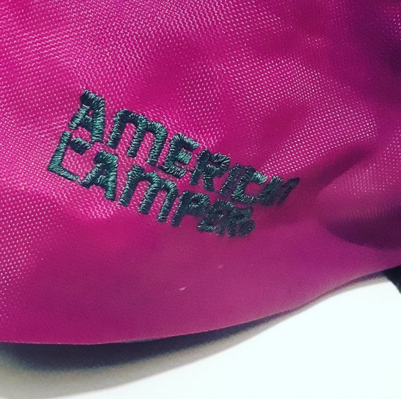 Fanny pack bum bag hip pouch apparel accessories storage organize outdoor sports activewear fashion style retro purple 80s 1980s 90s 1990s