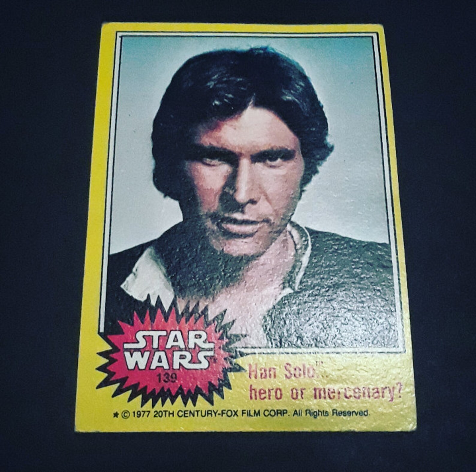 Original Star Wars 1977 TOPPS trading cards rare Darth Vader Etsy