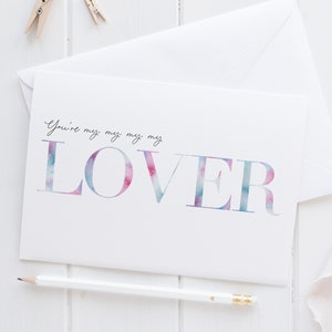 Taylor Swift biglietto di San Valentino / biglietto di innamorato / biglietto di Swiftie / anniversario di matrimonio / biglietto di fidanzato / biglietto di fidanzata / regalo di San Valentino