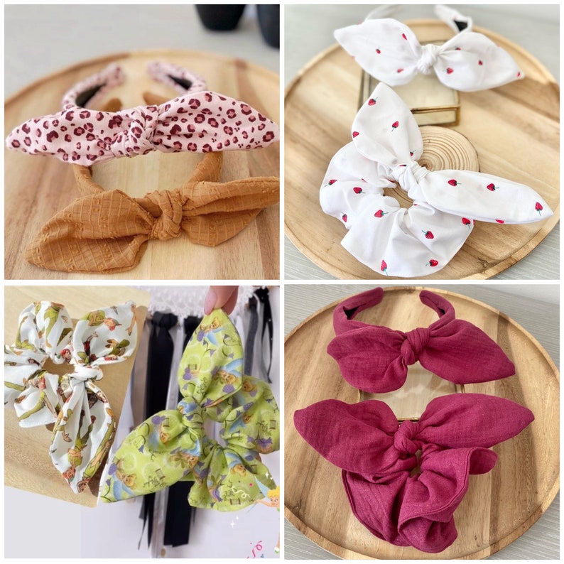 hair scrunchie and headband image 8