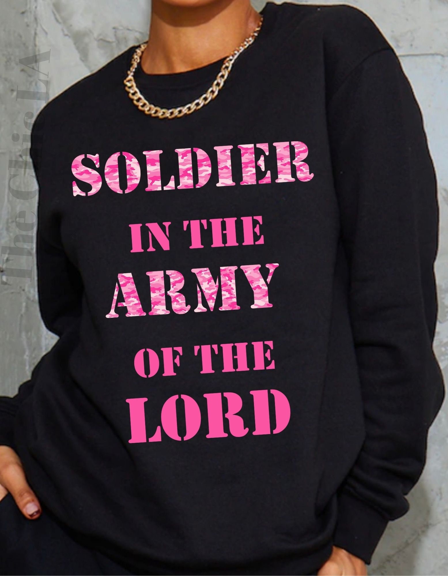 Army of the Lord Pink Fatigue T-shirt 
