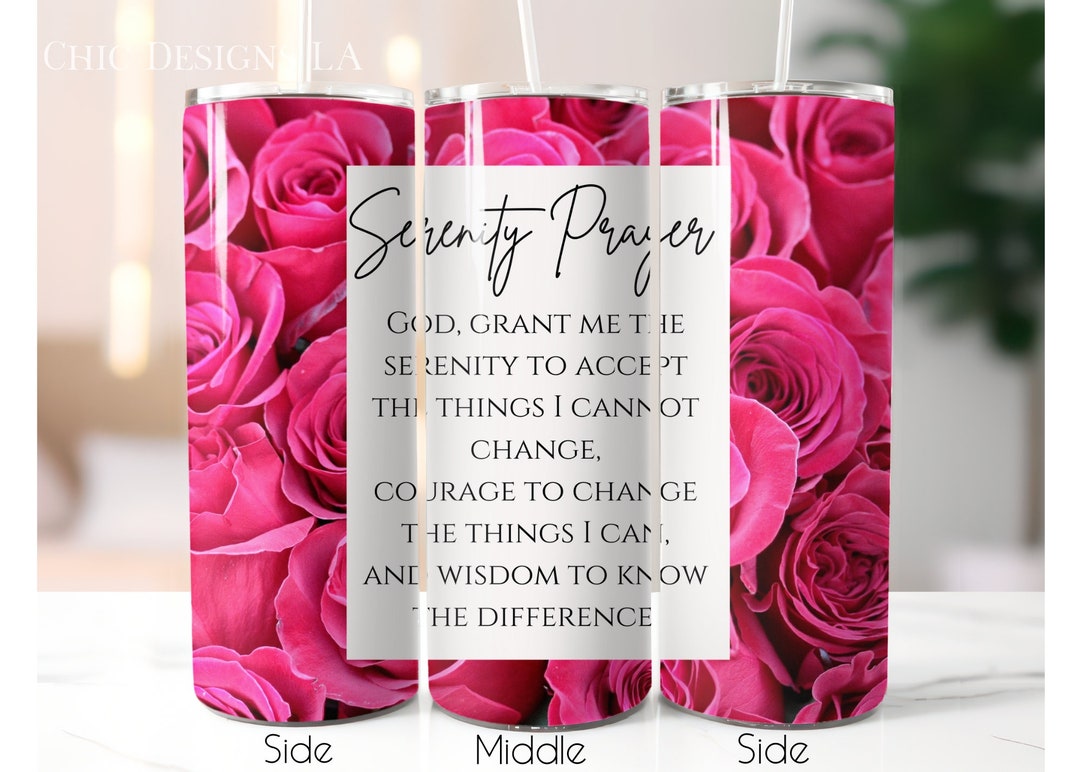 Printable Versions Of The Serenity Prayer