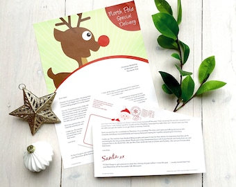 Personalised letter from Santa - Reindeer Post