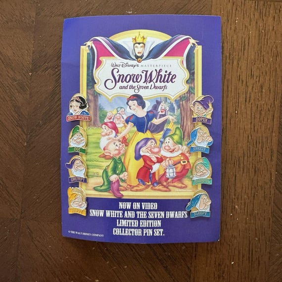 Vintage Disney Snow White & the 7 Seven Dwarfs Limite… - Gem