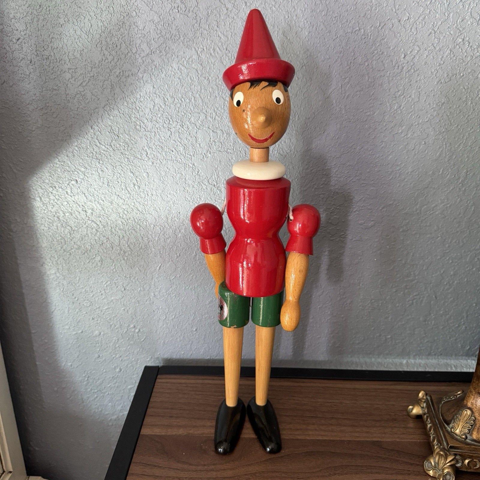 Wooden Pinocchio Figurine - Etsy