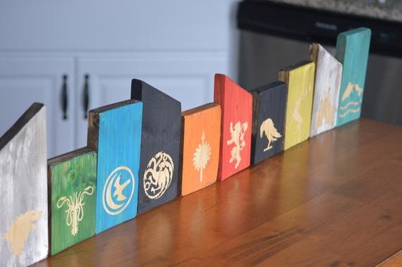 Game Of Thrones Table Decor Group Them Together For The Bride Etsy