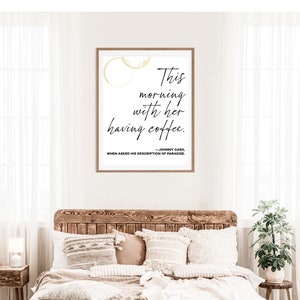 This Morning With Her Having Coffee, Johnny Cash Instant Download