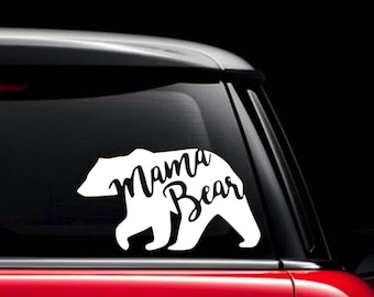 CALIFORNIA BLACK//POLAR BEAR Sticker Grizzly Outdoor Car Window Vinyl Decal AM006