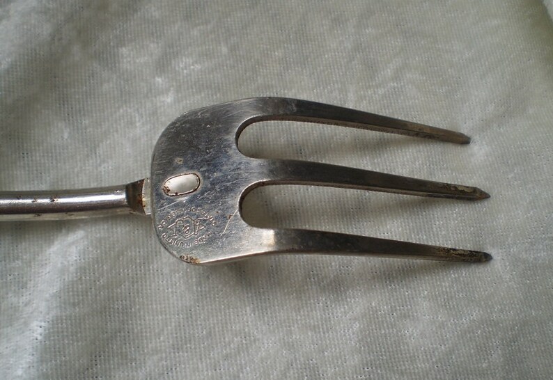 Antique Red Handled Meat Forks and Can Opener1920's Etsy