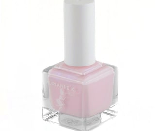 ADRIANNE K Niet-giftige pure parelachtige roze nagellak, Pink Rain! 0,51 fl oz. Geleffect. Veganistisch en dierproefvrij