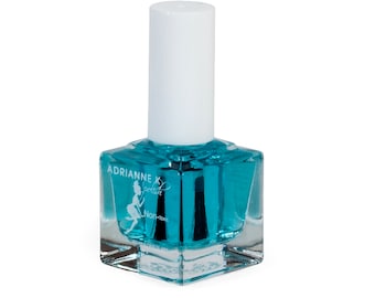 BLUE BASE! Clear Base Coat for Nail Growth and Long Lasting Manicure. Nail Strengthener + Hardener, Nontoxic .51 Fl Oz.