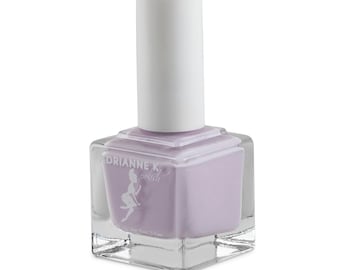 Riley! Nontoxic 10 Free Glossy Lavender Nail polish by ADRIANNE K. Vegan, Cruelty-free, Gluten Free, .51 fl oz