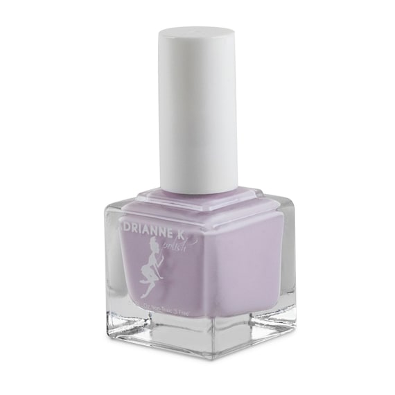 Riley! Nontoxic 10 Free Glossy Lavender Nail polish by ADRIANNE K. Vegan, Cruelty-free, Gluten Free, .51 fl oz