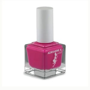 ADRIANNE K Nontoxic 10 Toxin Free Fuchsia Nail Polish, Pink Thorn! .51 fl oz. Glossy. Quick Dry. Vegan.