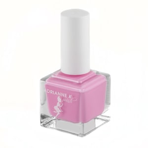Pink Ferrari! Nontoxic 10-Free Glossy Pink Nail Polish by ADRIANNE K. Gel Effect. Quick dry. Durable. Vegan, .51 fl oz.