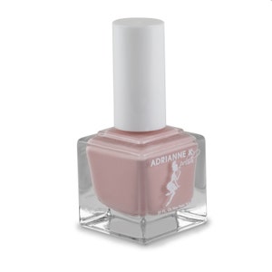 Blush Nail Polish, Shiny, Opaque Color. Nontoxic. Quick Dry. No Chip. Vegan & Cruelty Free. Naked Rose by ADRIANNE K, .51 fl oz