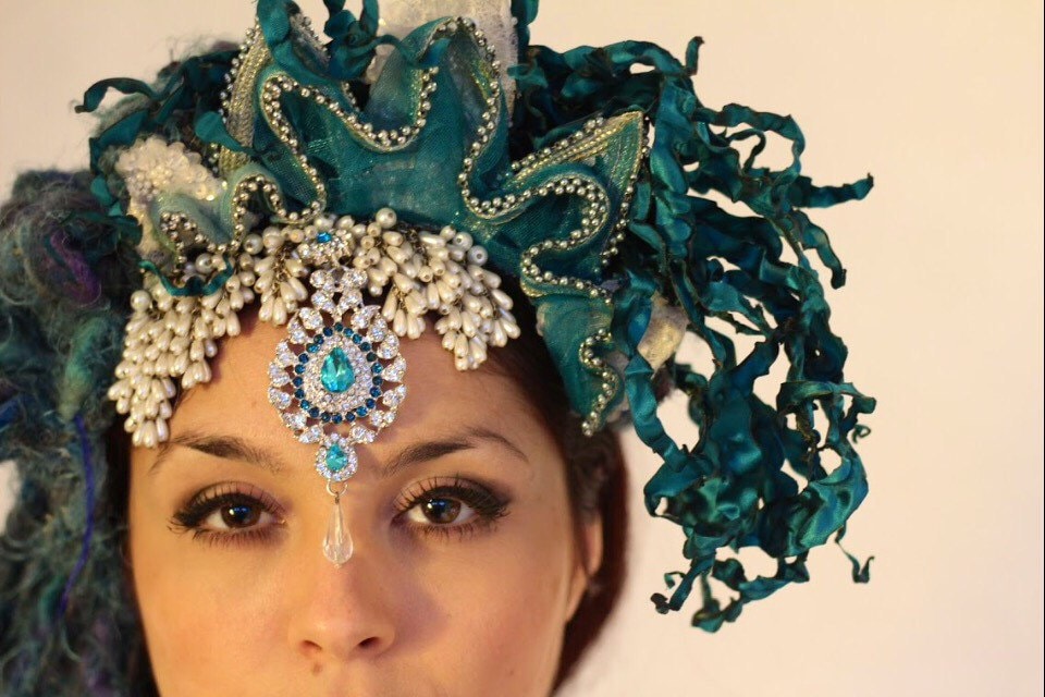 sea creature headpiece