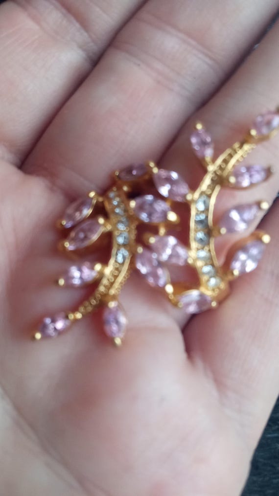 Statement extra large Seta ring pink coral  or le… - image 3