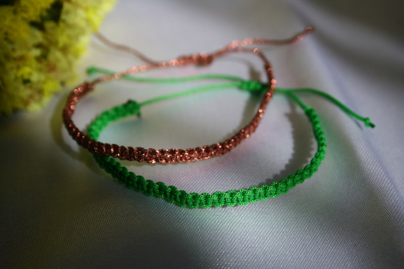 Green String Bracelet Men, Kabbalah Bracelet, Cord Bracelet, Red String for Protection Couples