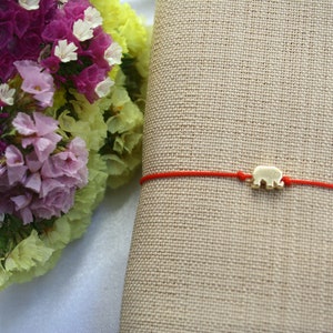 Red String Bracelet, Bracelet Couples For Protection, Friendship Bracelet Red Rope Anklet Bestfriends Elephant Charm Lucky Bracelet