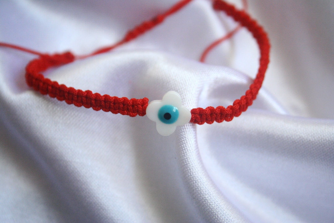 Red String Evil Eye Bracelet Christian Prayer Bracelet for Protection