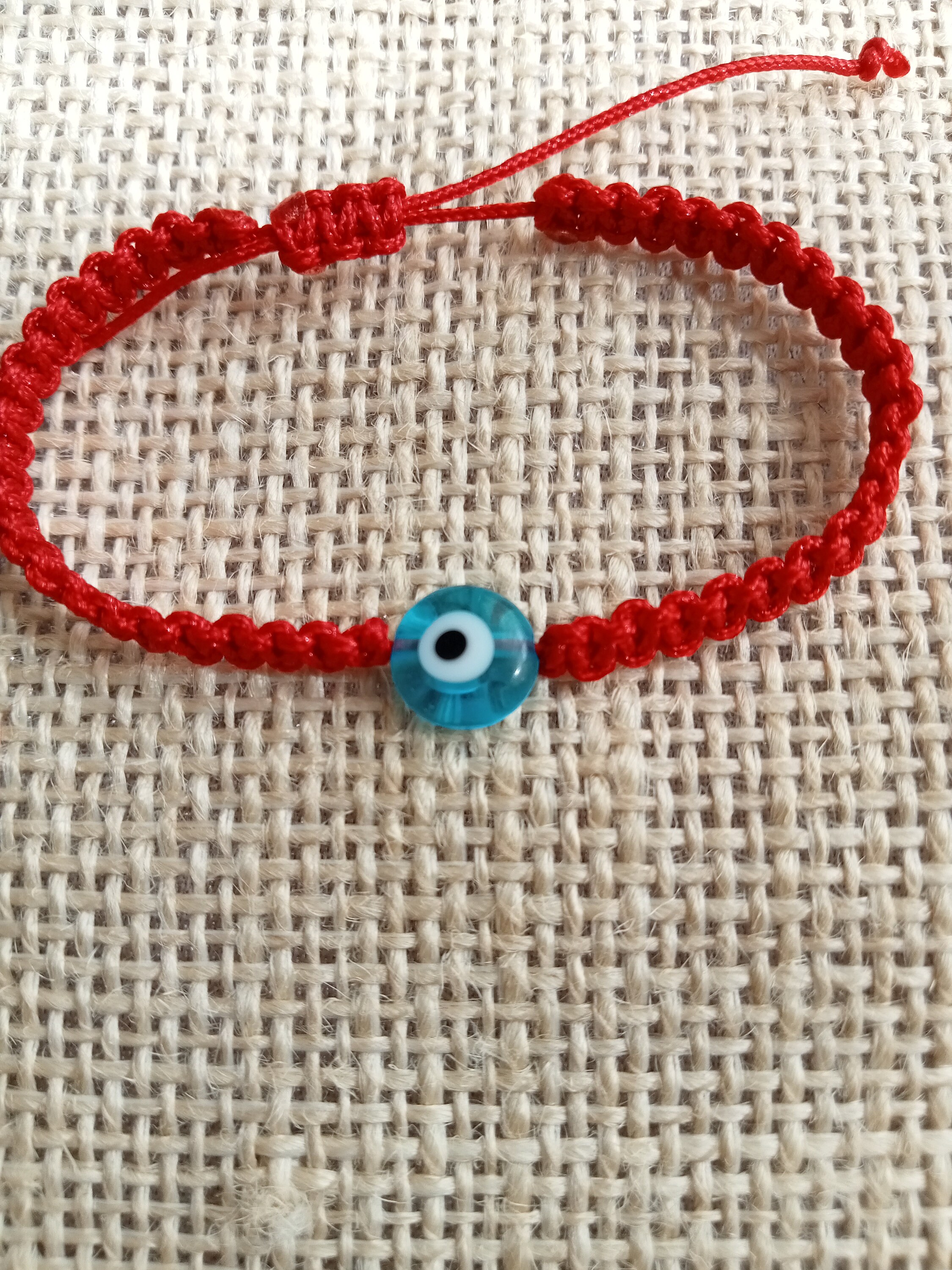 Evil Eye Red String Anklet for Babies, Red Thread Anklet, Evil Eye