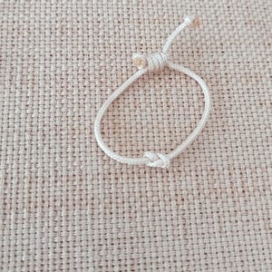 Red String Infinity Ring - Adjustable Ring, Handmade Jewelry, Couple ...