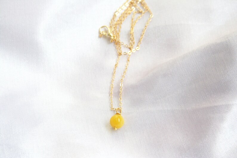 Solitaire stone necklace Clearance