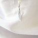 Pearl Whispers Feather Earrings