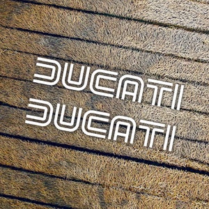 Adesivi Ducati Line Type decalcomanie in vinile fustellate aufkleber pegatinas autocollants adesivi