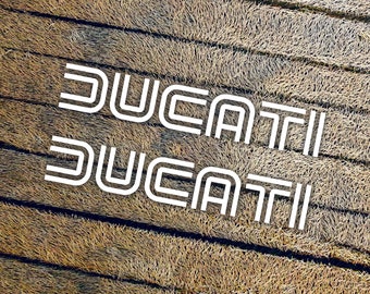 Ducati Line Type stickers die cut vinyl decals aufkleber pegatinas autocollants adesivi