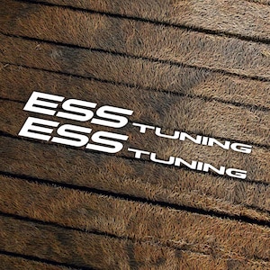 ESS Tuning stickers die cut vinyl aufkleber pegatinas autocollants adesivi