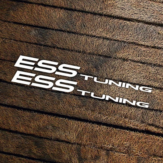 ESS Tuning Stickers Die Cut Vinyl Aufkleber Pegatinas Autocollants Adesivi  