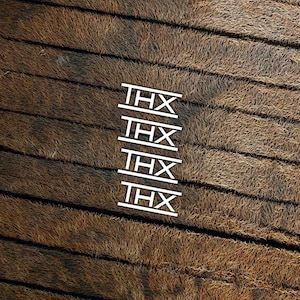 THX decals stickers die cut vinyl aufkleber pegatinas autocollants adesivi