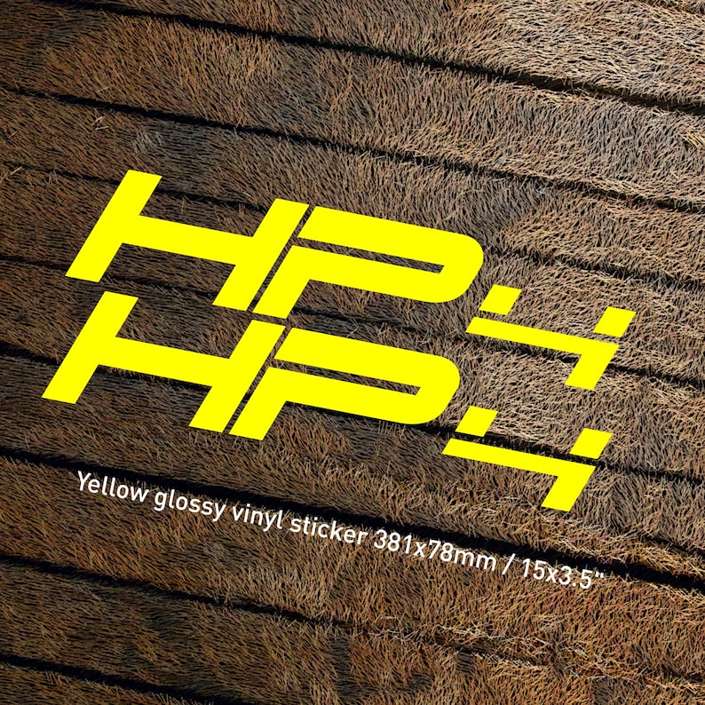 HP4 Sticker Die Cut Vinyl Decals Aufkleber Pegatinas Autocollant - Etsy
